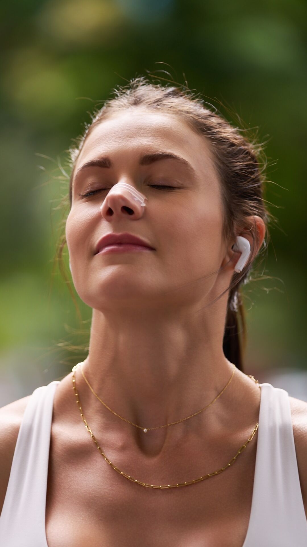 Recovery breath after the session